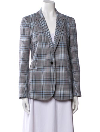 Pablo Plaid Print Blazer