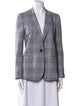 Pablo Plaid Print Blazer