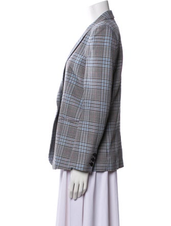 Pablo Plaid Print Blazer