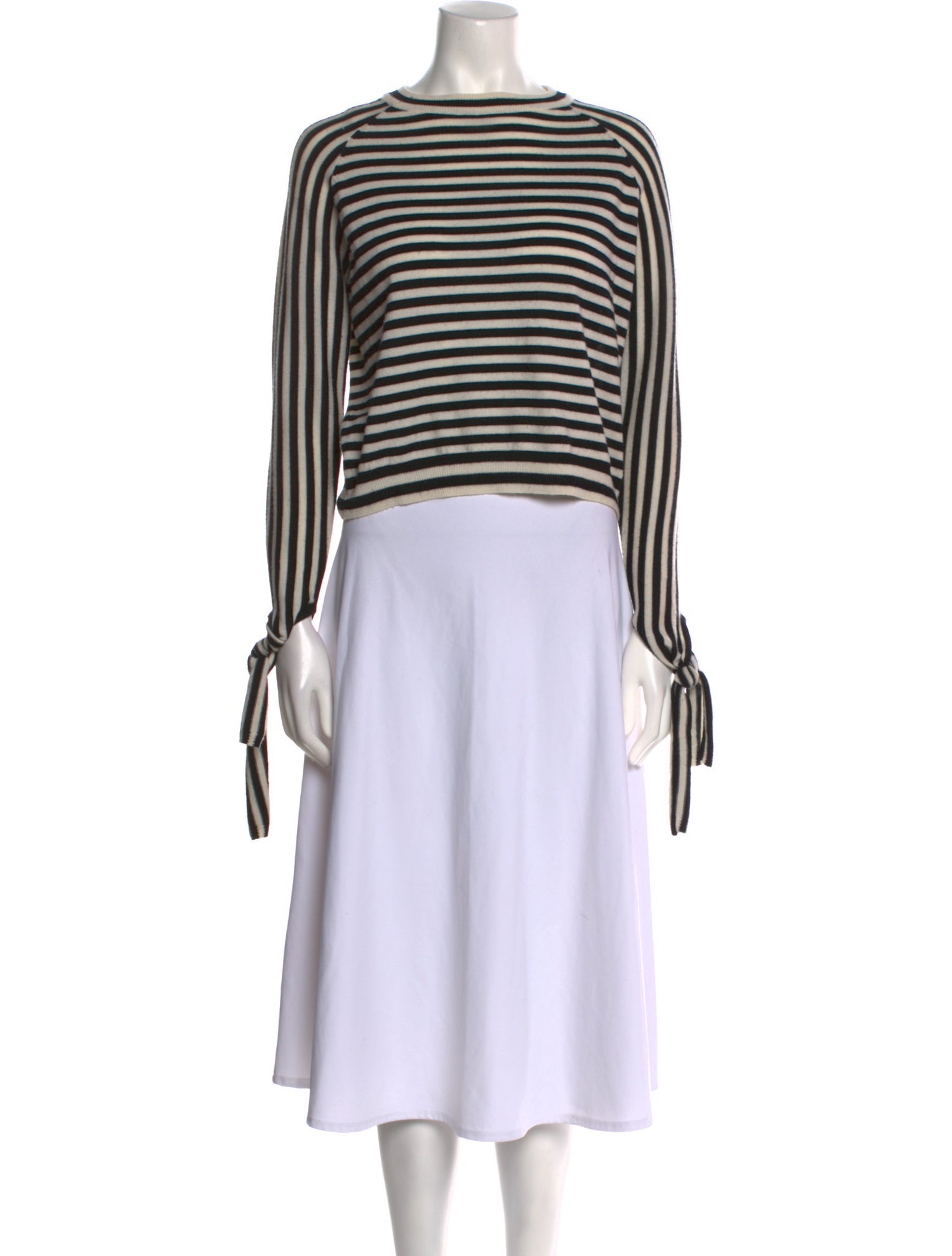 PAPER London Wool Striped Sweater