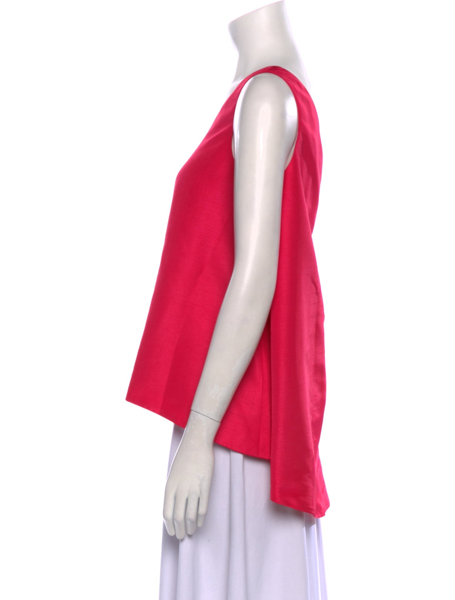 PAPER London V-Neck Sleeveless Blouse