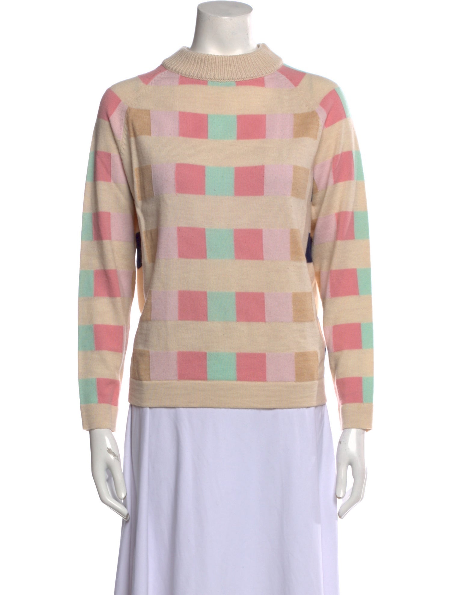 PAPER London Wool Striped Sweater