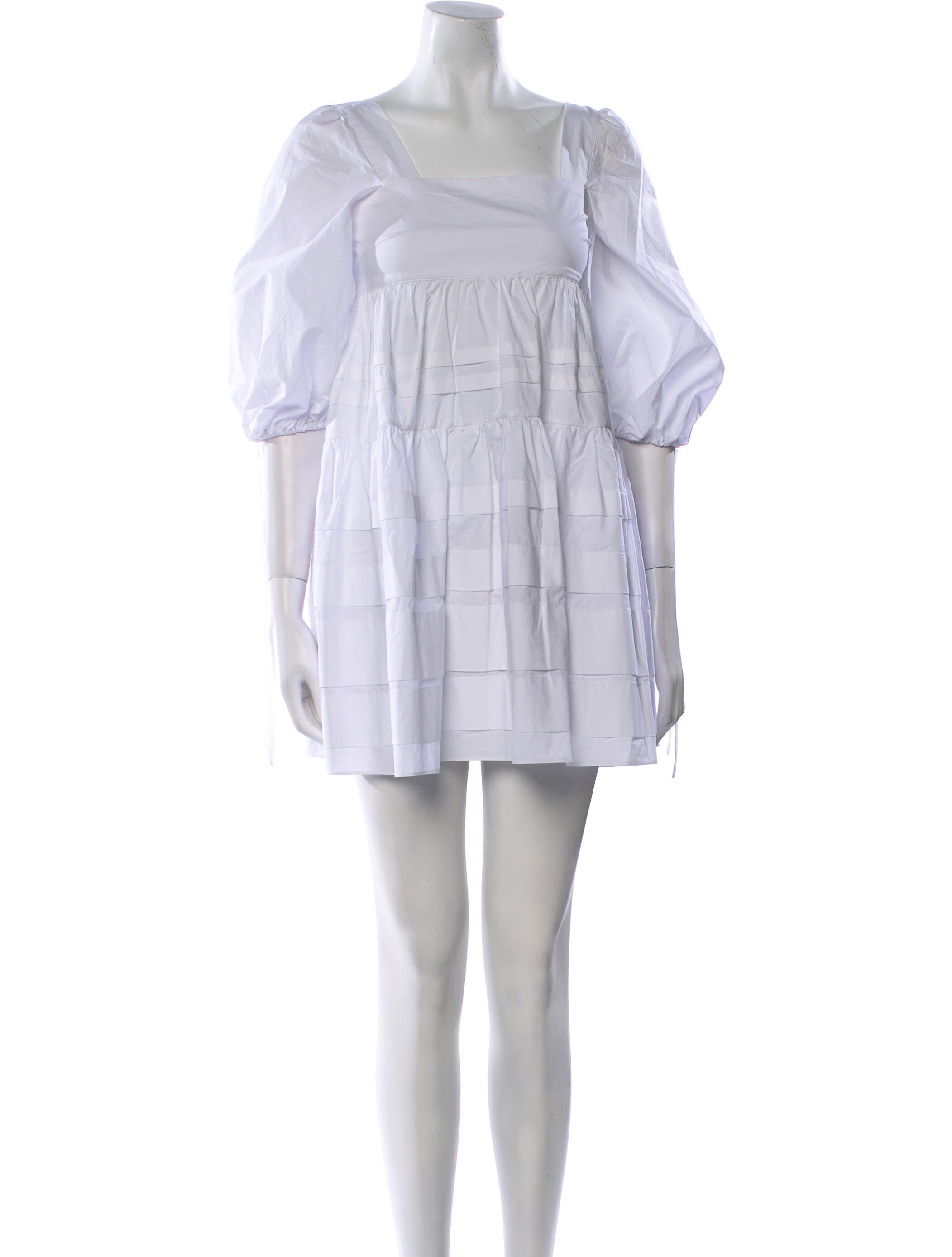 PAPER London Square Neckline Mini Dress