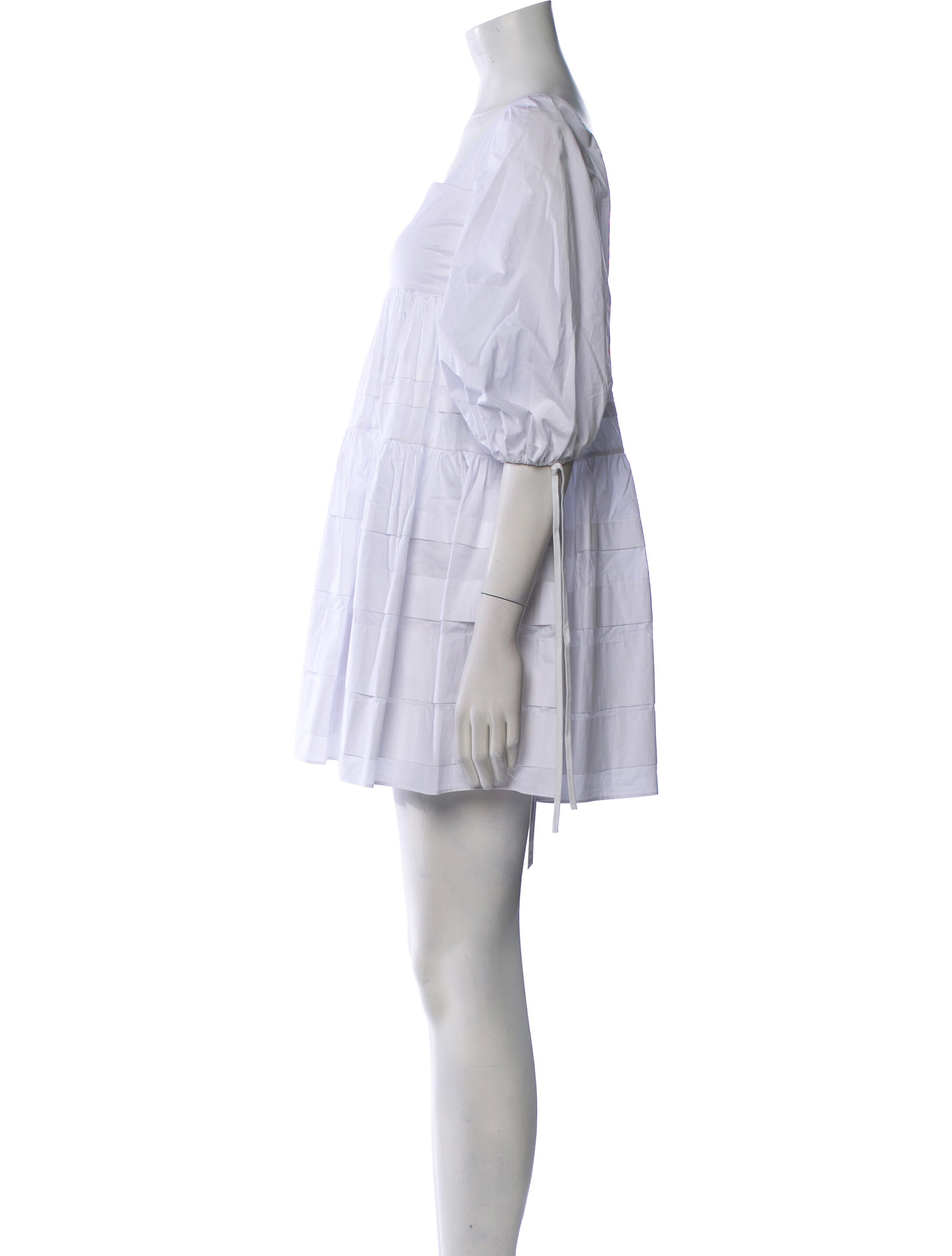 PAPER London Square Neckline Mini Dress