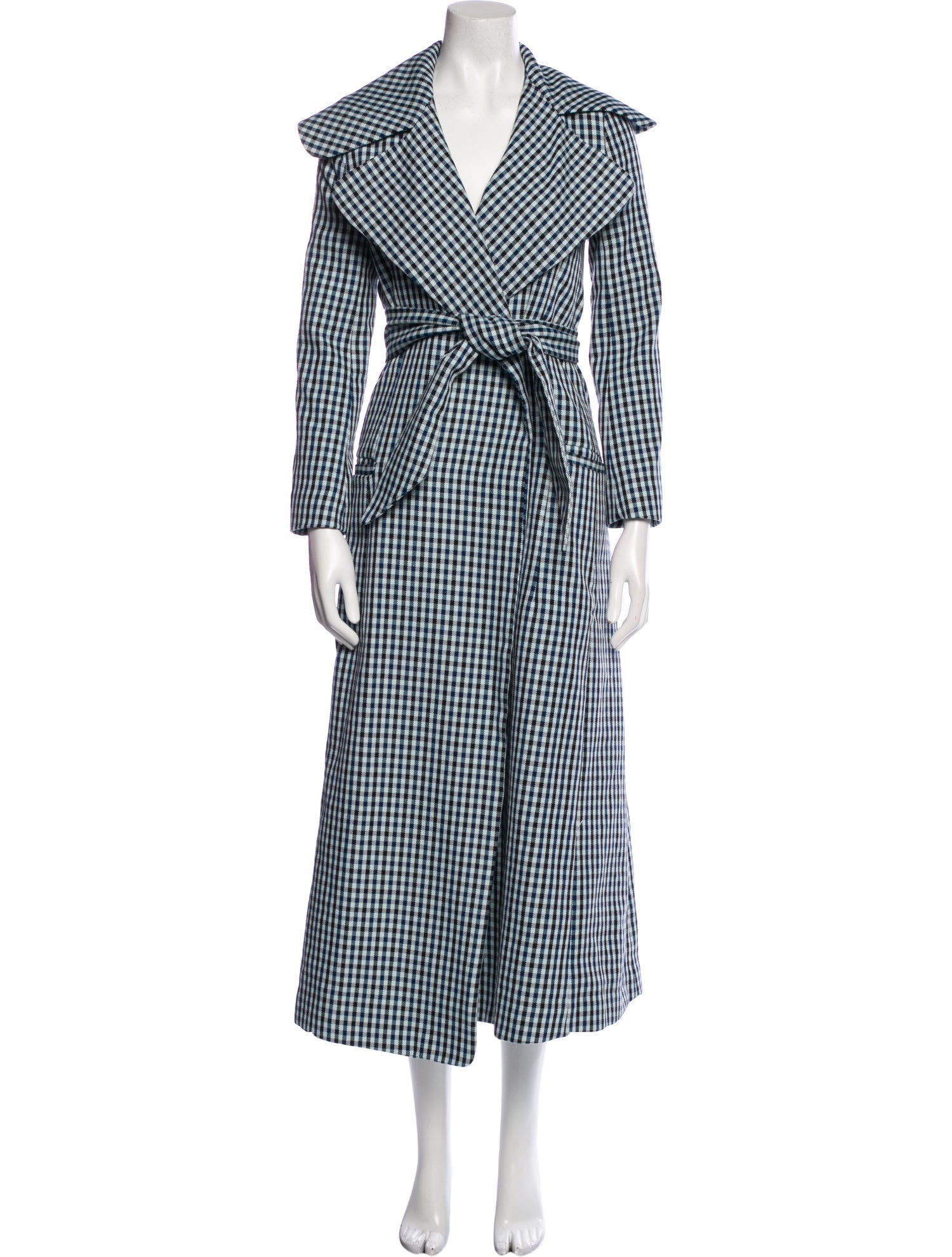 PAPER London Striped Coat w/ Tags