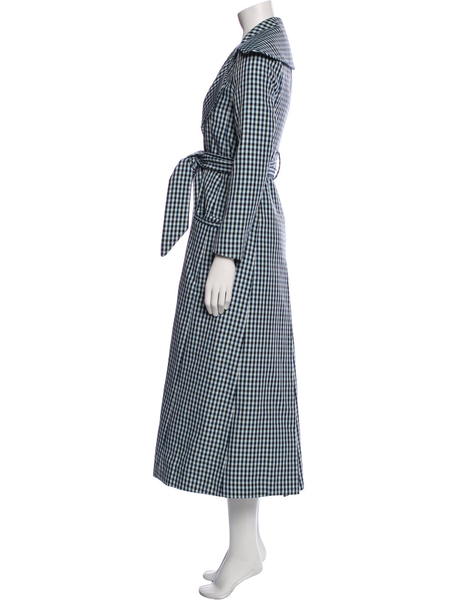 PAPER London Striped Coat w/ Tags