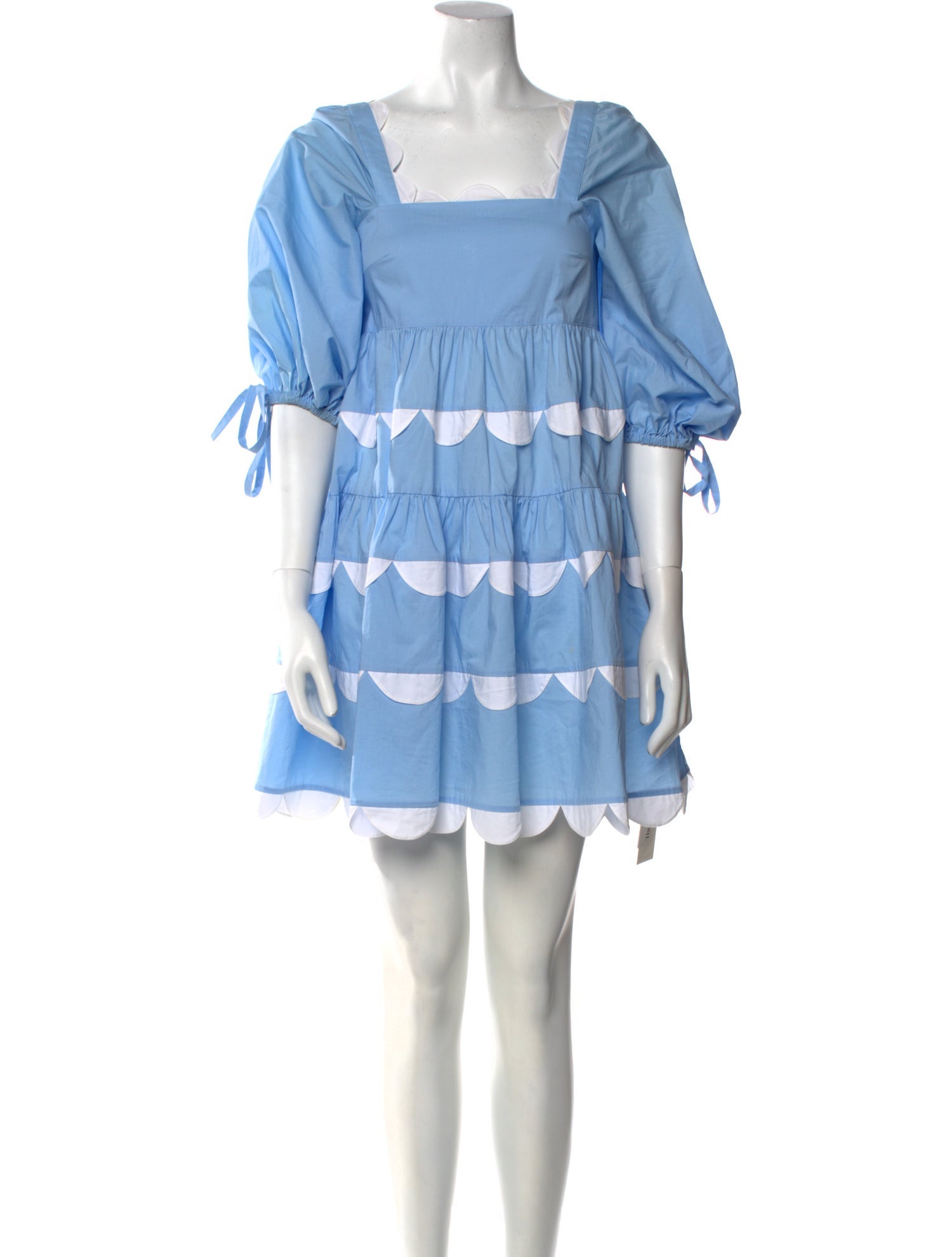 PAPER London Square Neckline Mini Dress