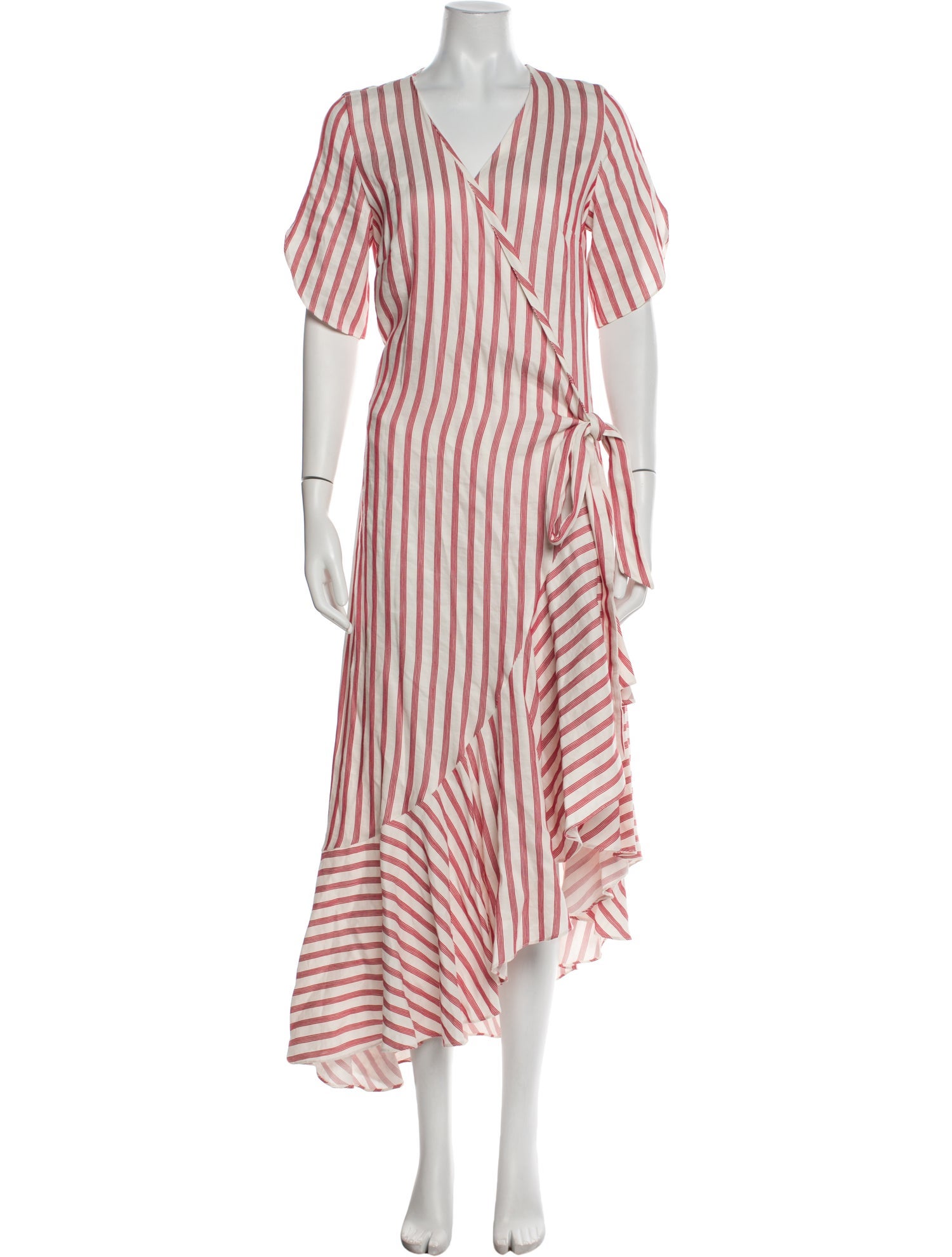 PAPER London Striped Long Dress