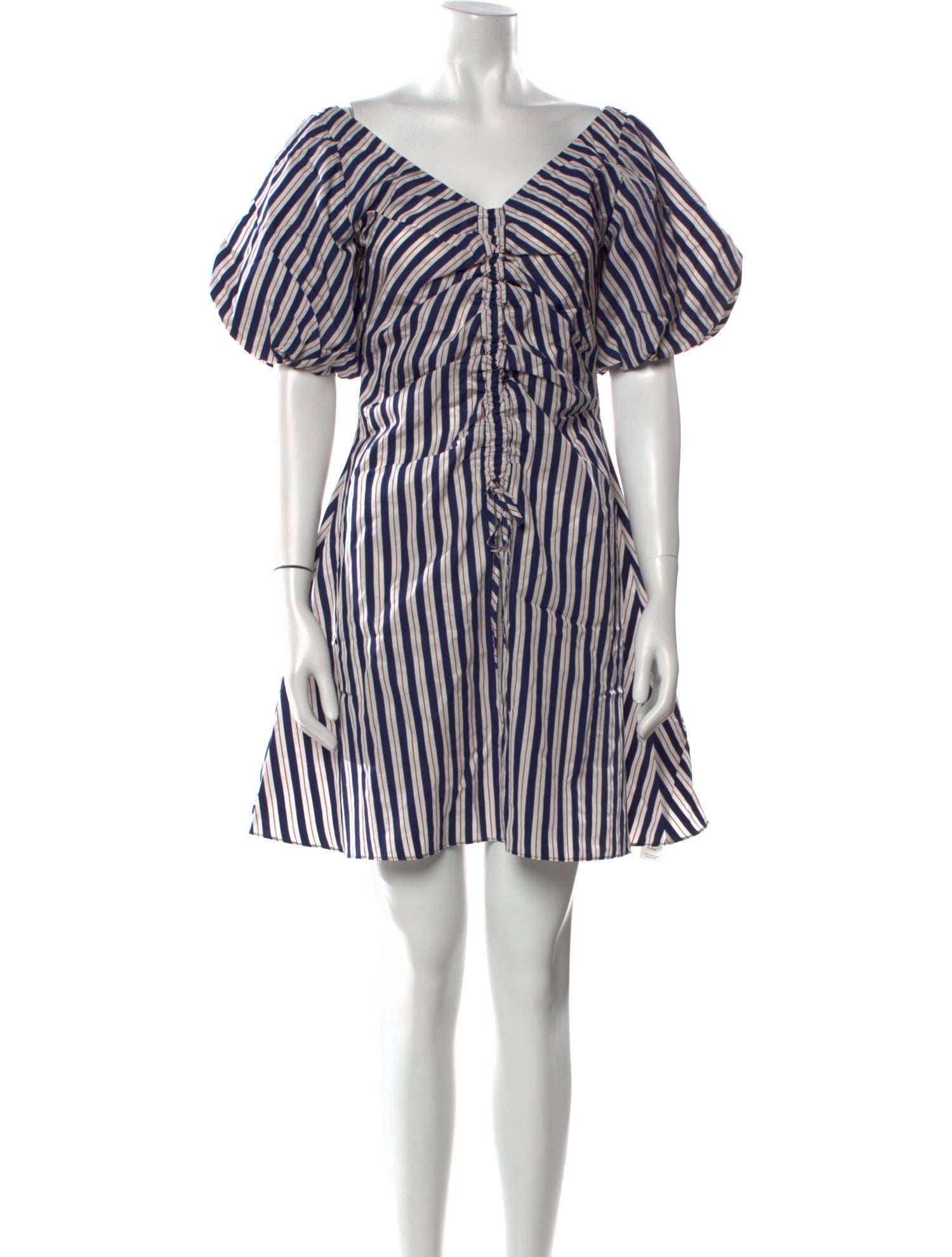 PAPER London Striped Mini Dress