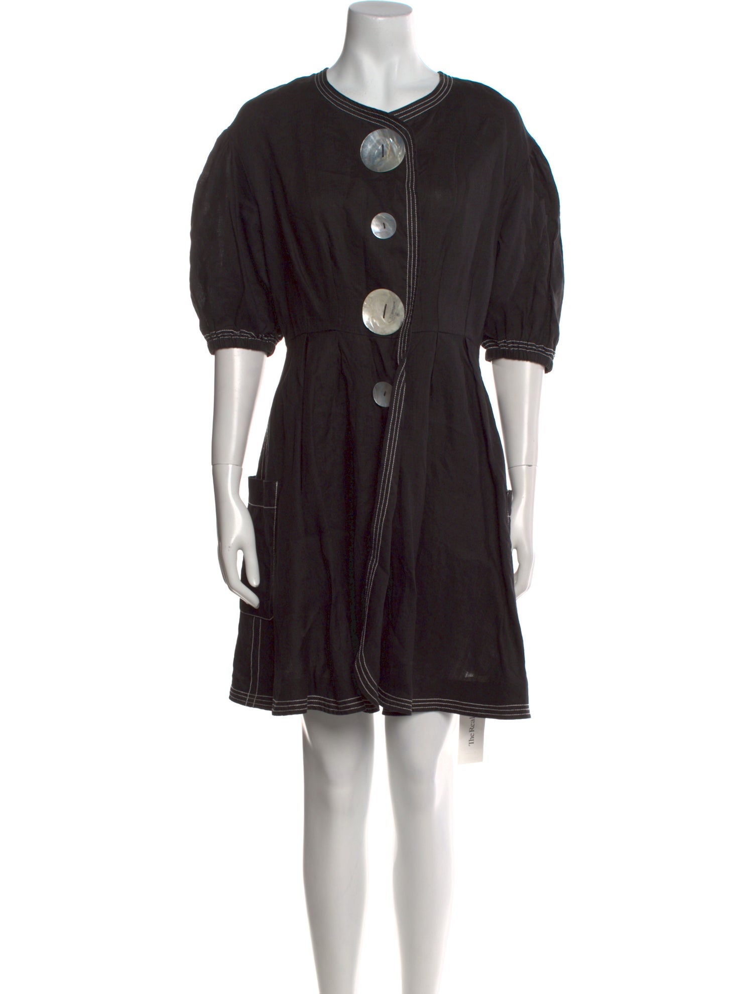 PAPER London Linen Mini Dress