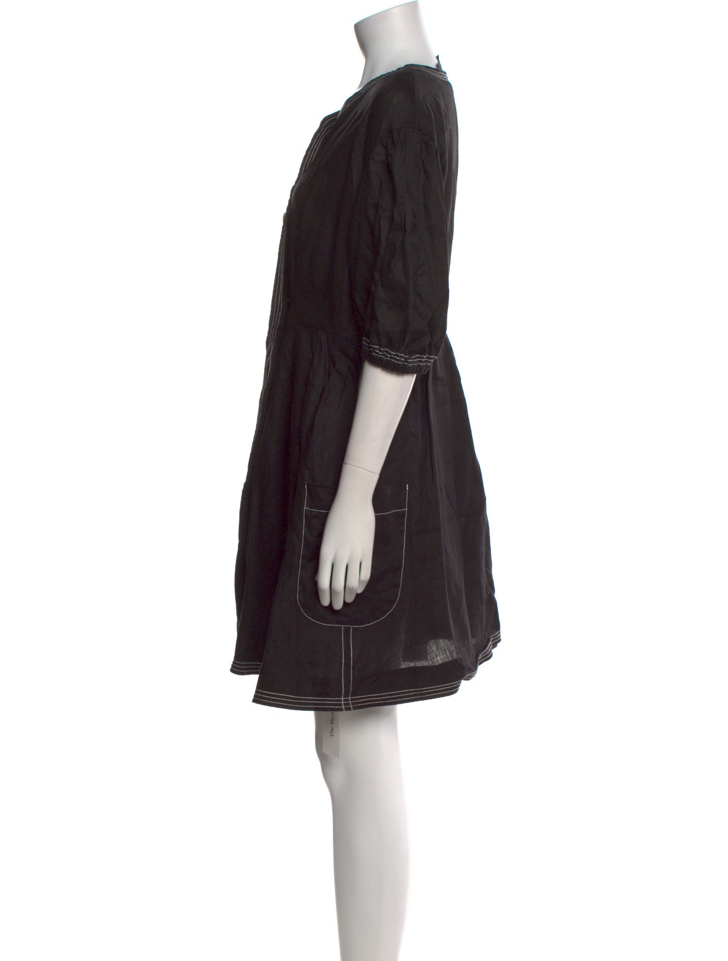 PAPER London Linen Mini Dress