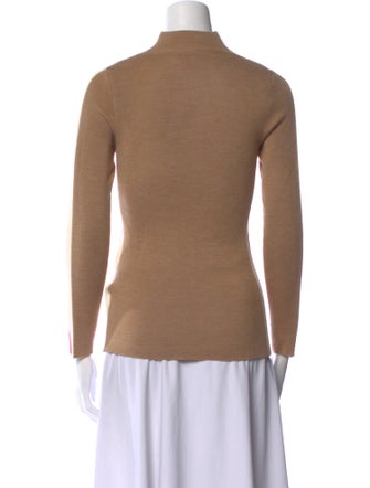 PAPER London Wool Mock Neck Sweater