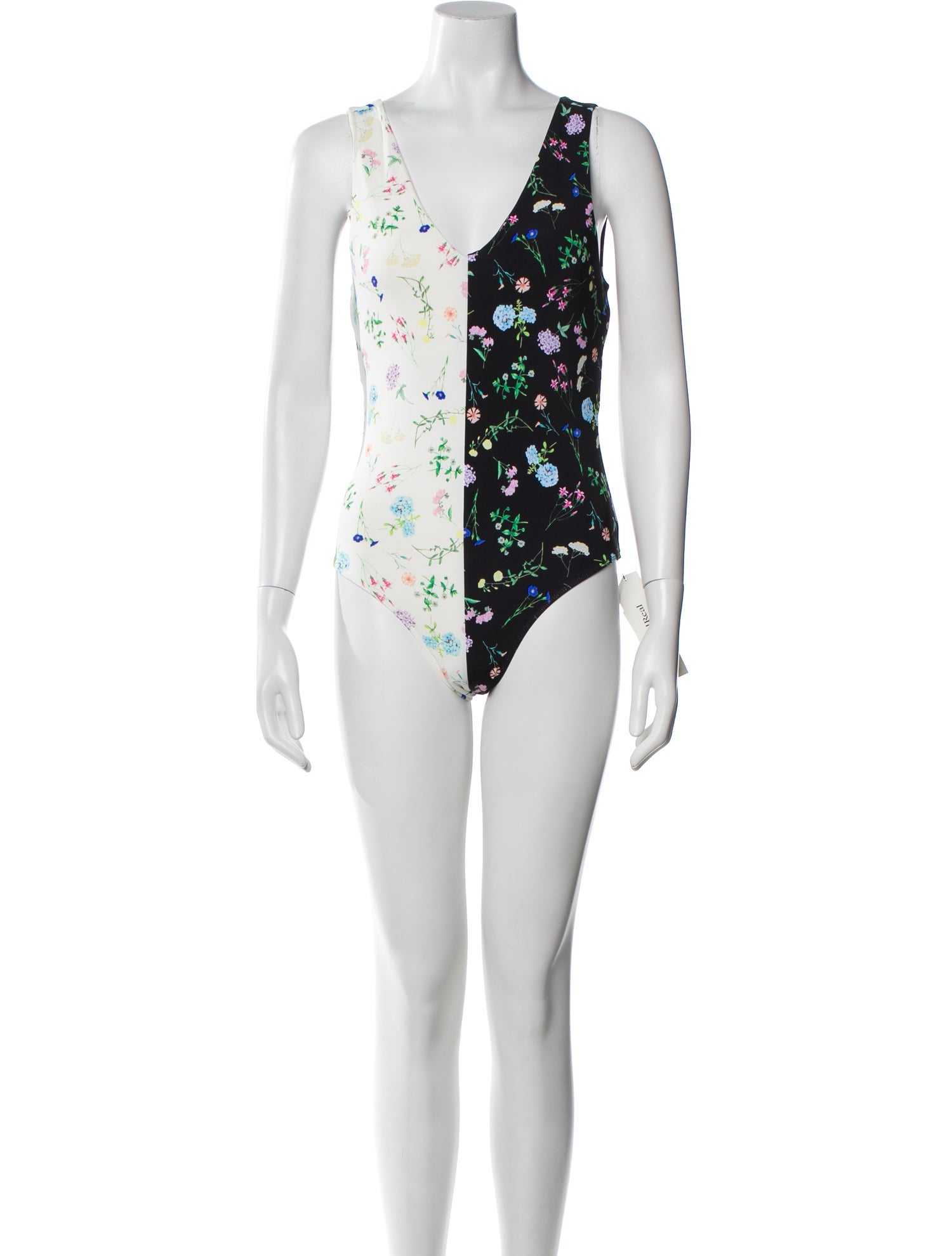 PAPER London Floral Print One-Piece