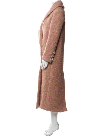 PAPER London Mohair Faux Fur Coat