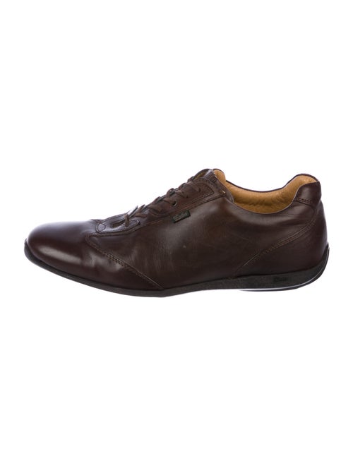 Paraboot Leather Sneakers Brown