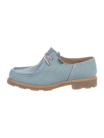 Paraboot Canvas Oxfords