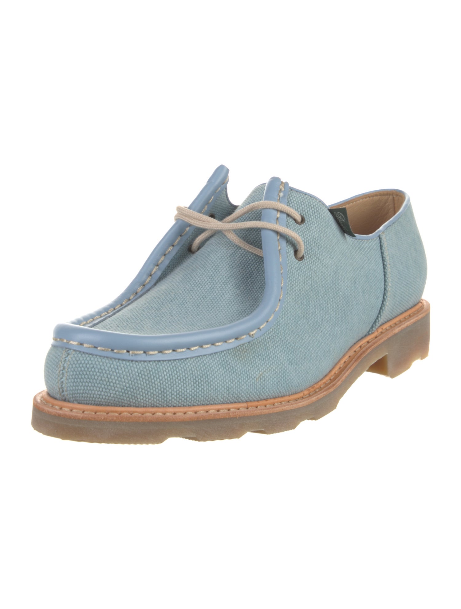 Paraboot Canvas Oxfords