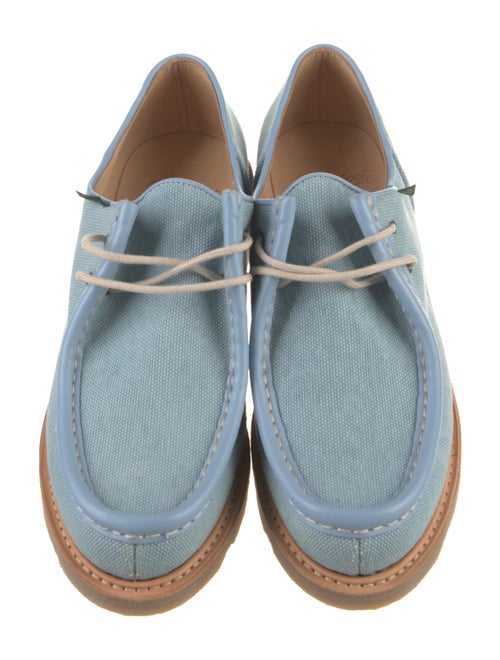 Paraboot Canvas Oxfords
