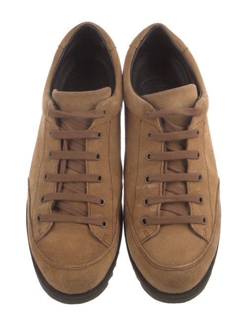 Paraboot Suede Leather Trim Embellishment Sneakers