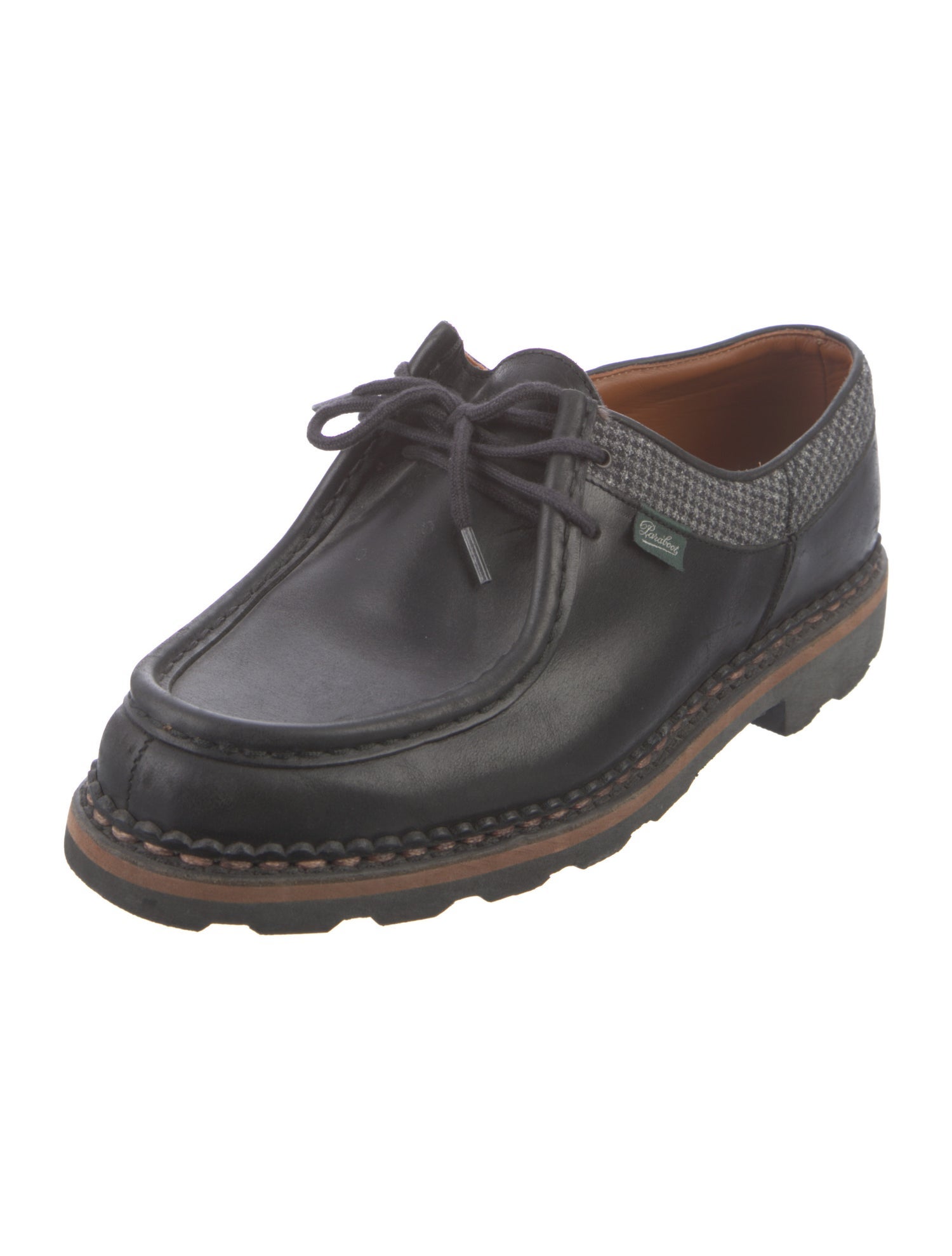 Paraboot Leather Moccasins