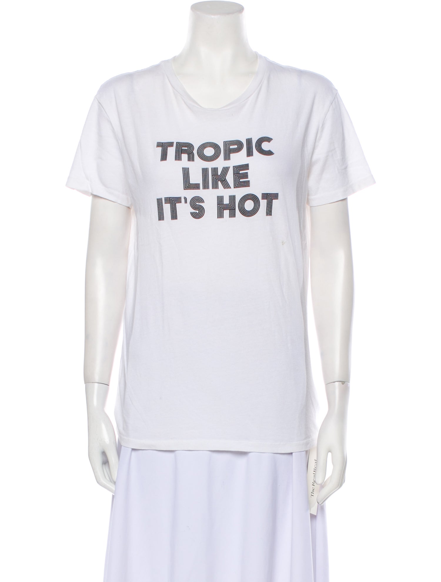 Paradised Graphic Print Crew Neck T-Shirt