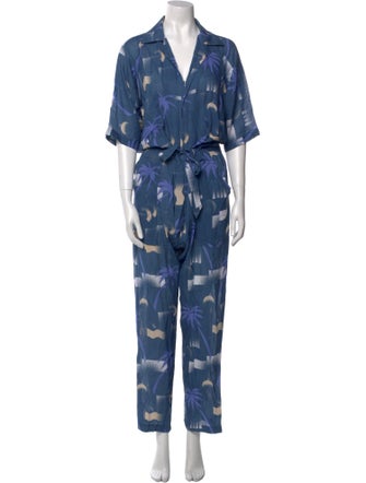 Paradised Printed Jumpsuit