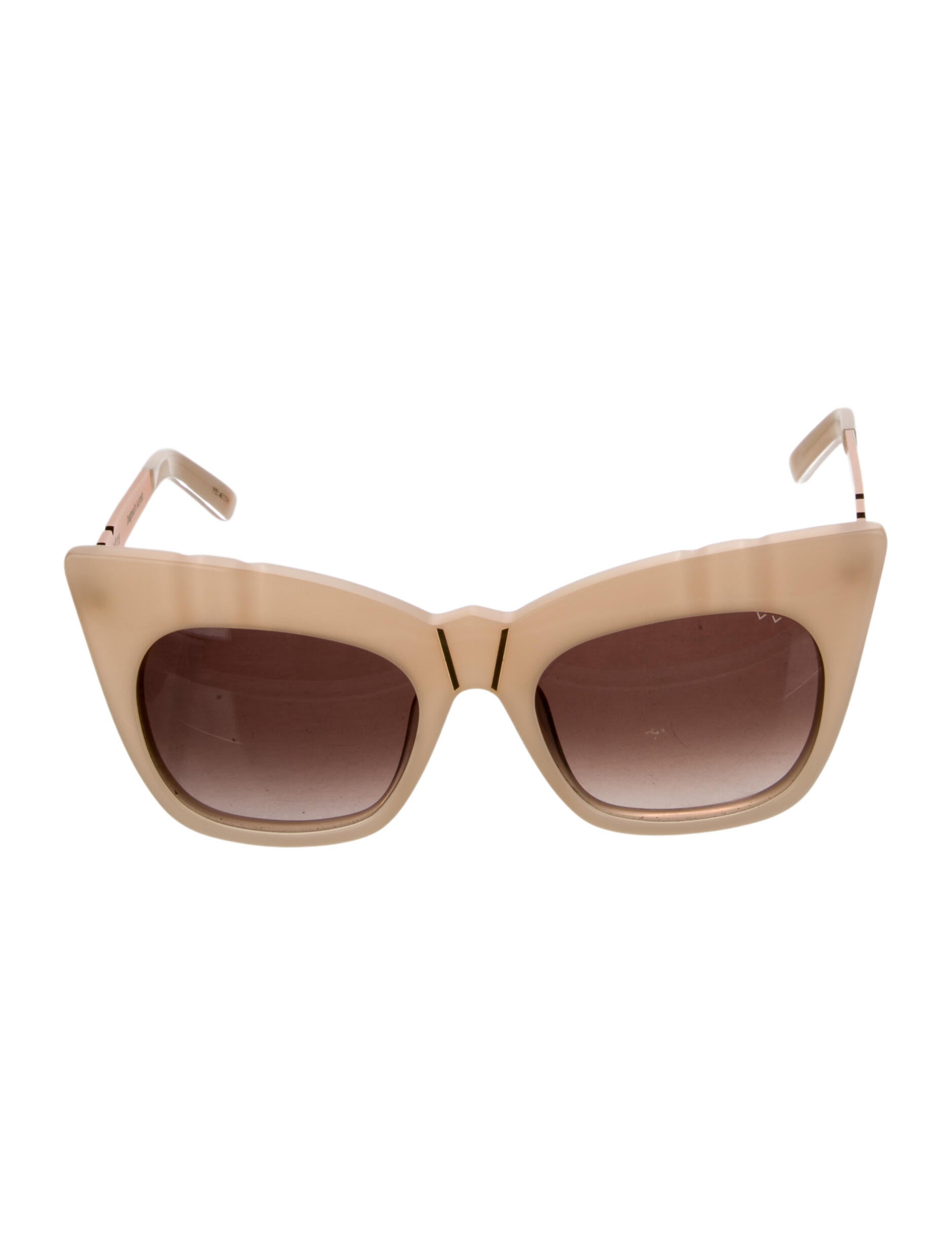 Pared Cat-Eye Tinted Sunglasses
