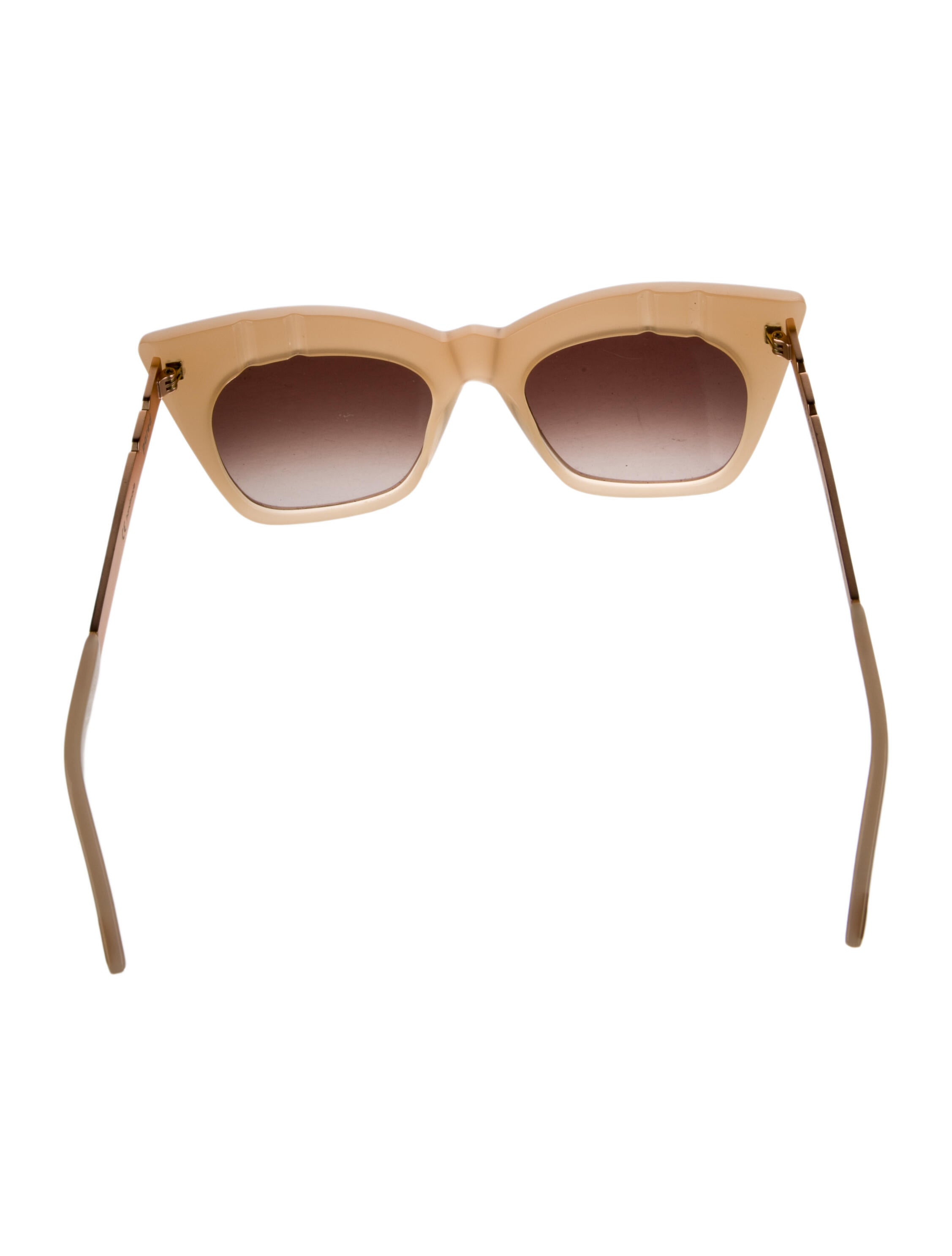 Pared Cat-Eye Tinted Sunglasses