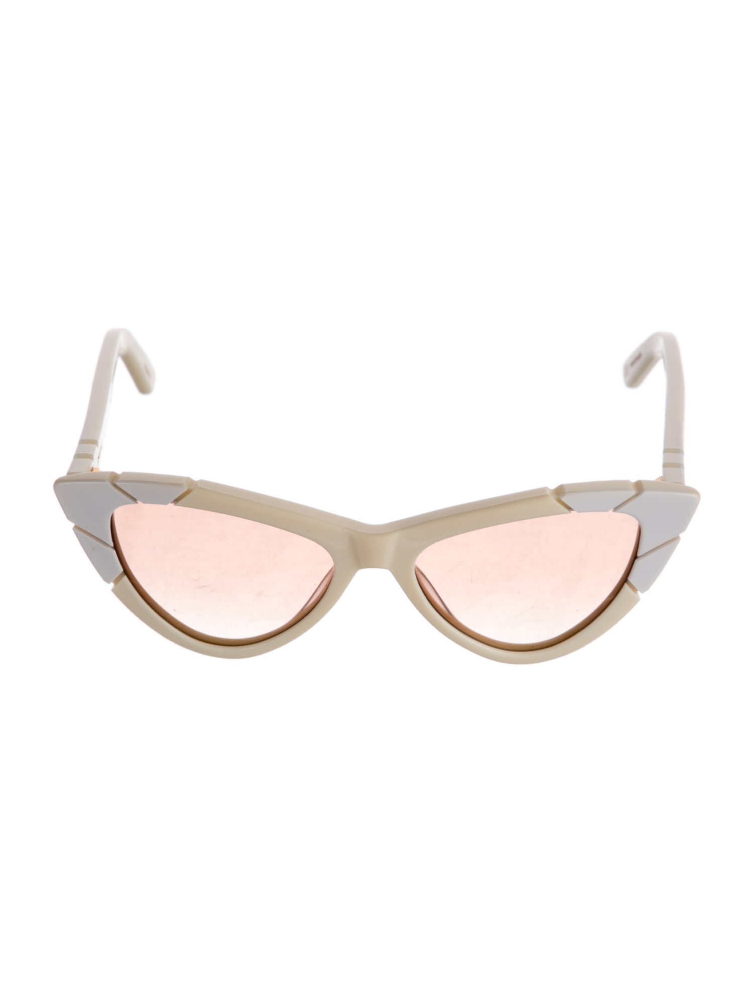 Pared Cat-Eye Tinted Sunglasses