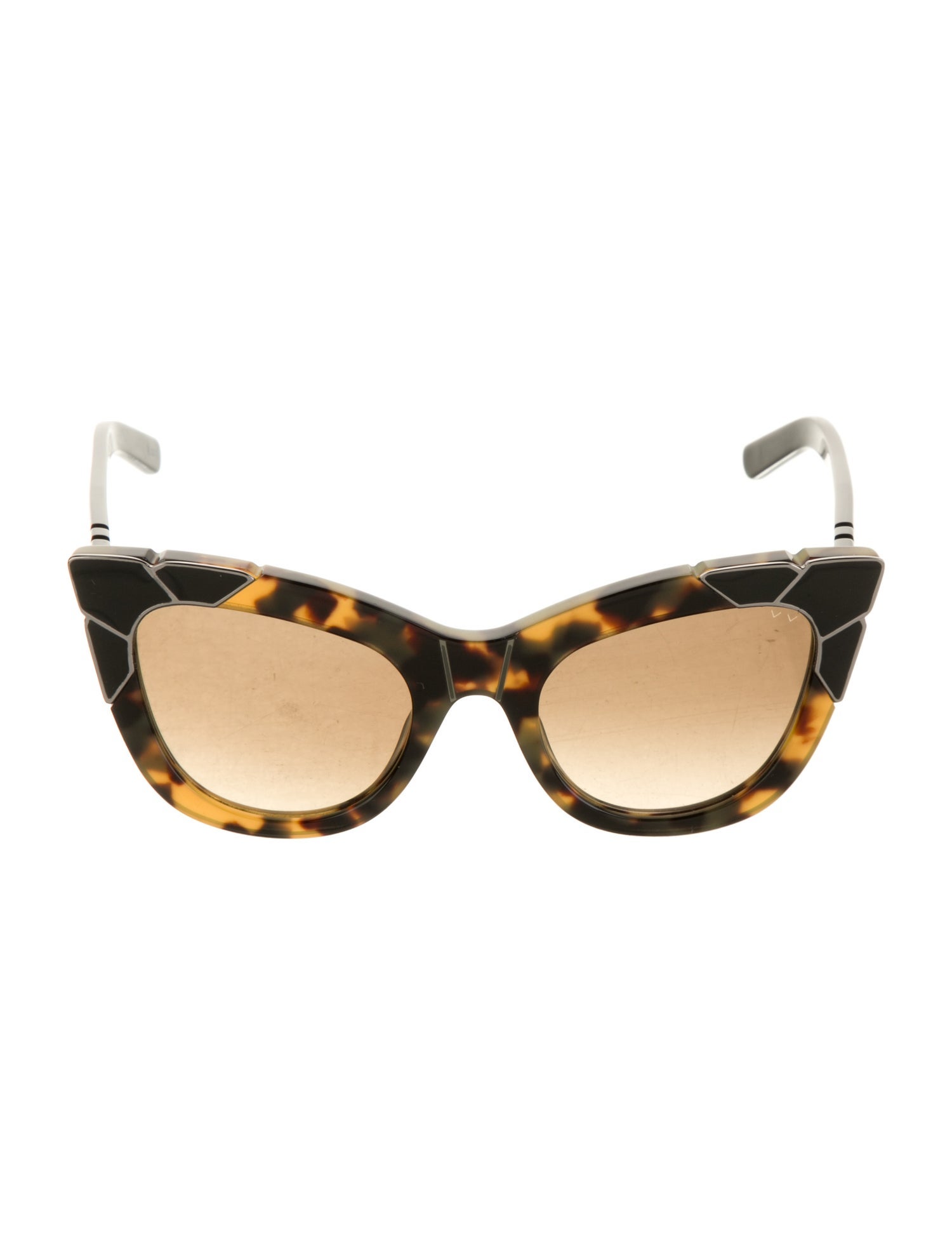 Pared Cat-Eye Gradient Sunglasses