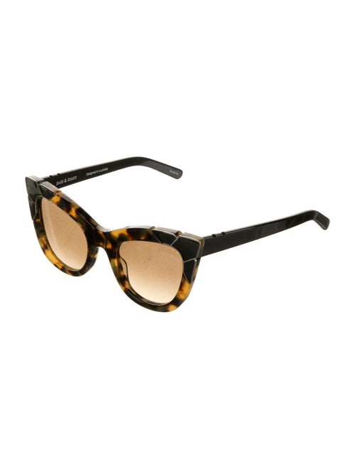 Pared Cat-Eye Gradient Sunglasses