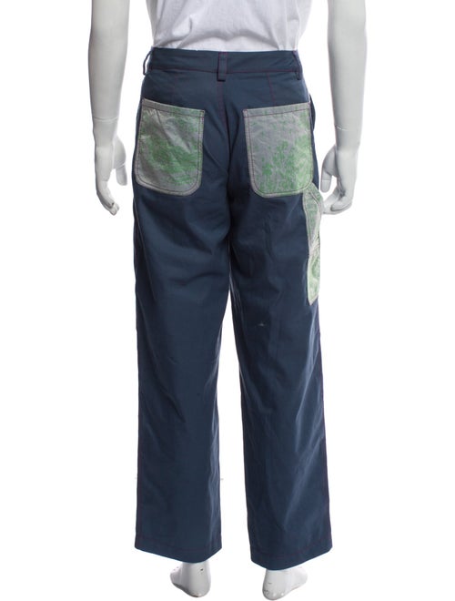 Paria Farzaneh Colorblock Pattern Pants