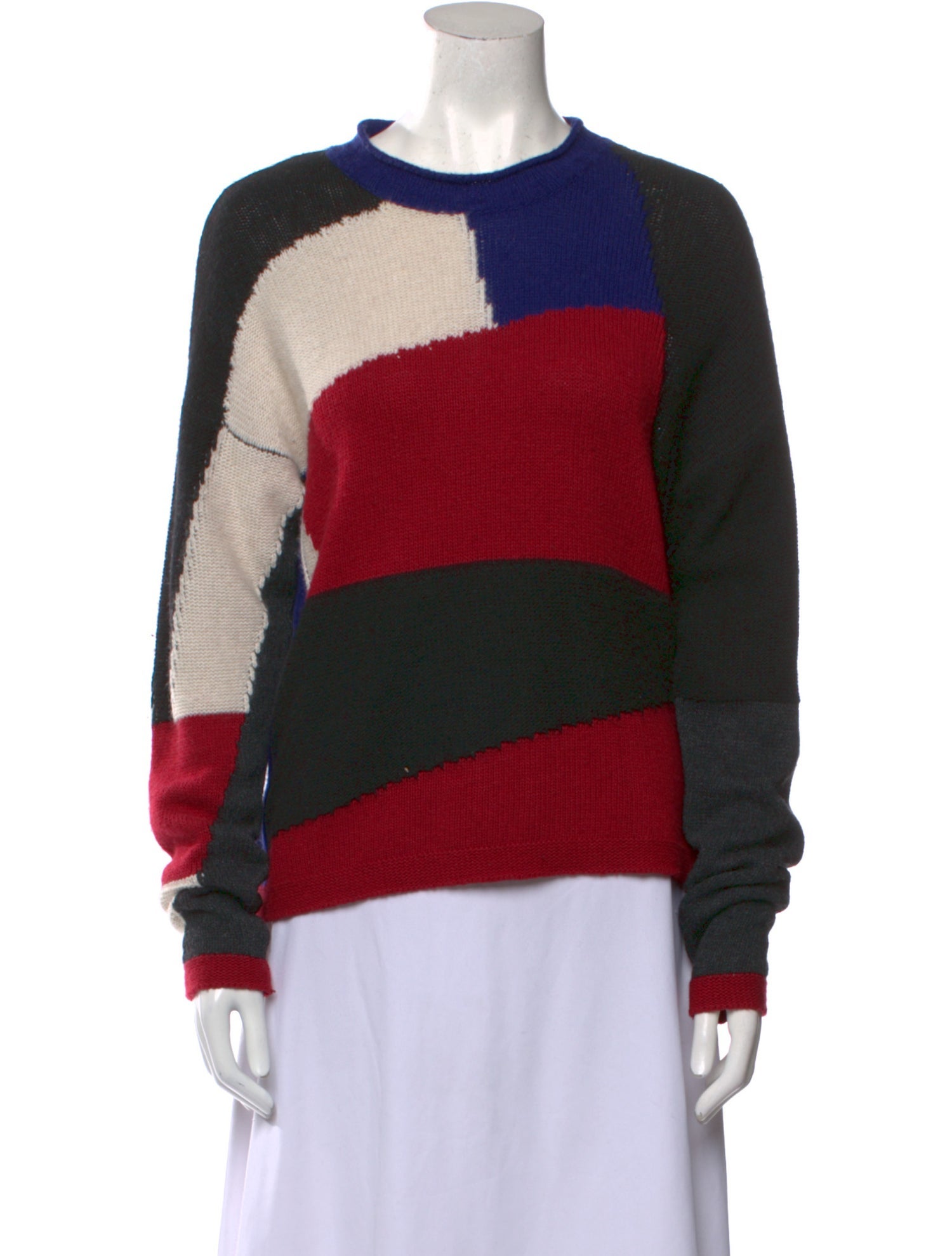 Paradis Perdus Striped Crew Neck Sweater