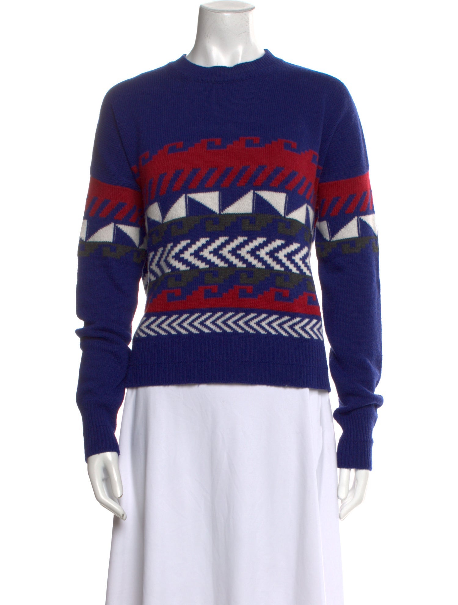 Paradis Perdus Printed Crew Neck Sweater
