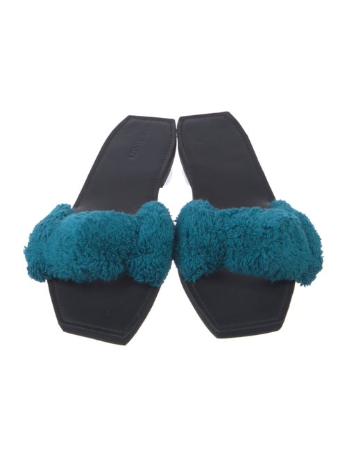 Parme Marin Terry Cloth Slides