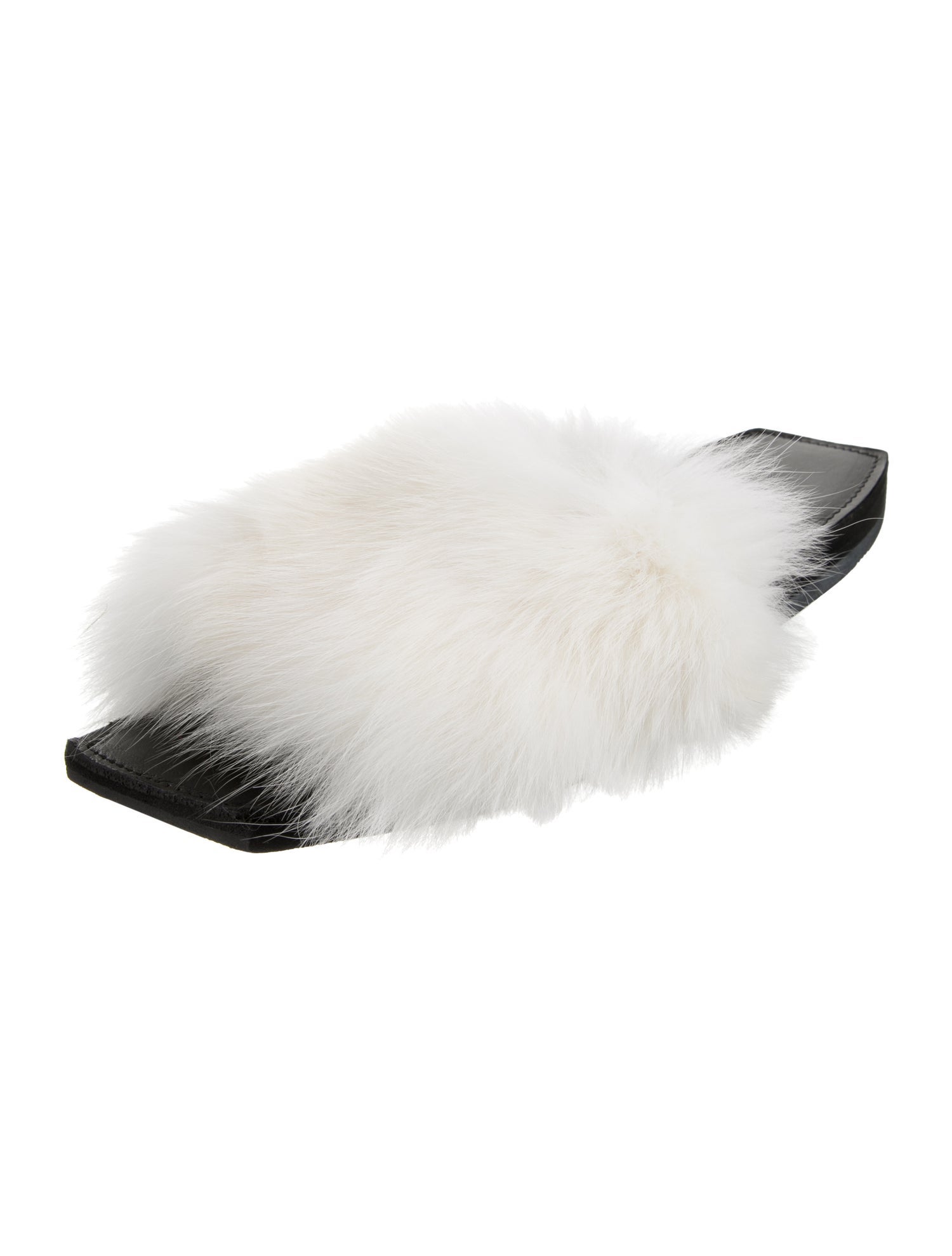 Parme Marin Fur Slides
