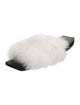 Parme Marin Fur Slides