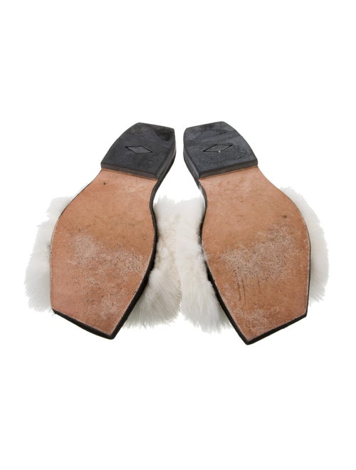 Parme Marin Fur Slides