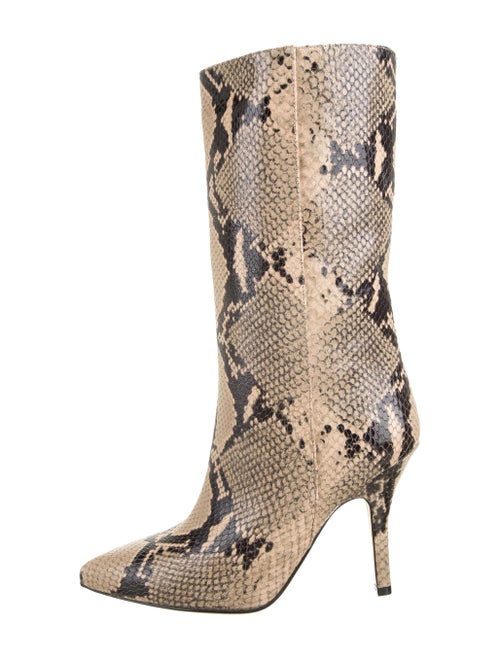Paris Texas Embossed Leather Boots