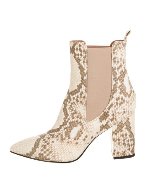 Paris Texas Embossed Leather Chelsea Boots w/ Tags