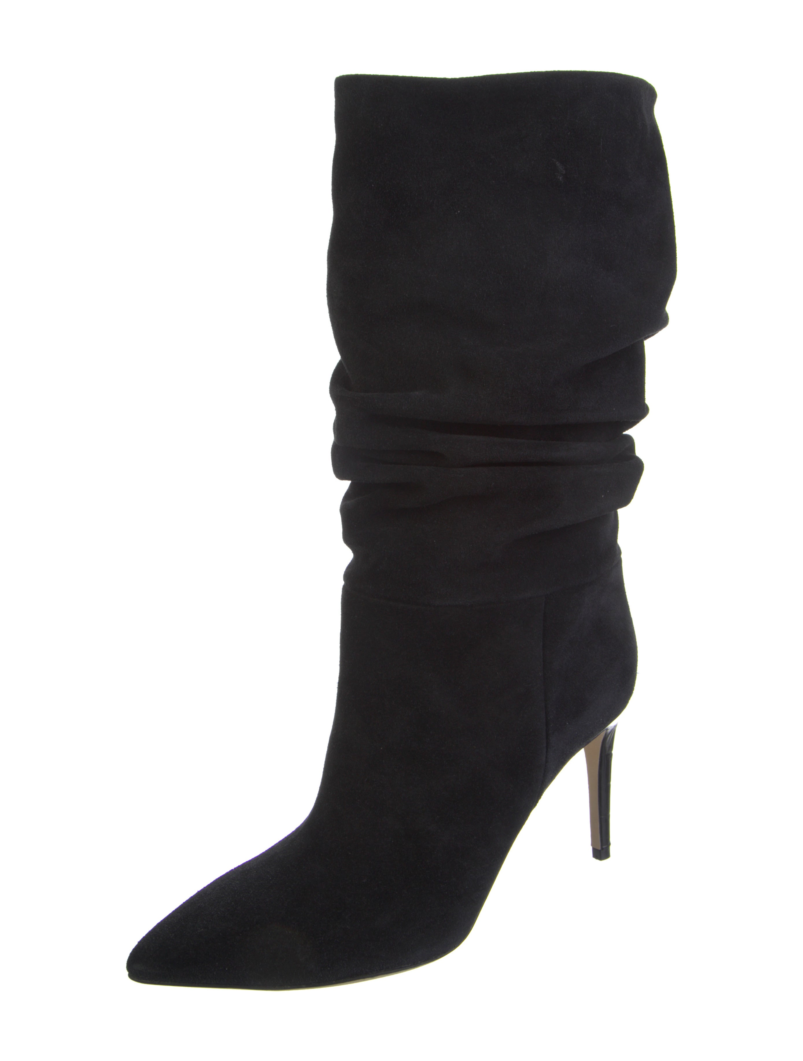 Paris Texas Suede Slouch Boots