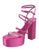 Paris Texas Satin Sandals