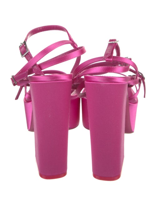 Paris Texas Satin Sandals