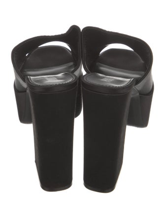 Paris Texas Satin Slides