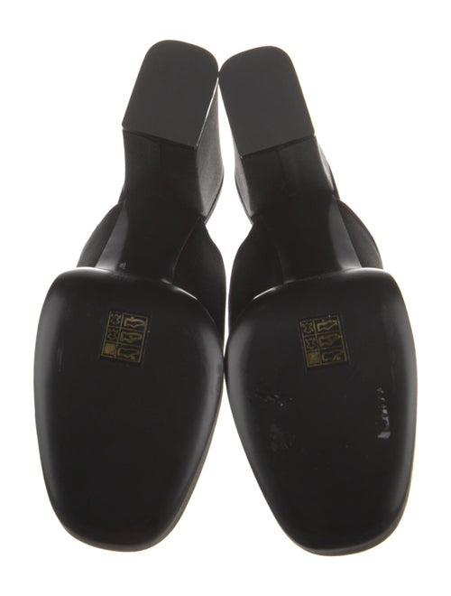 Paris Texas Satin Slides