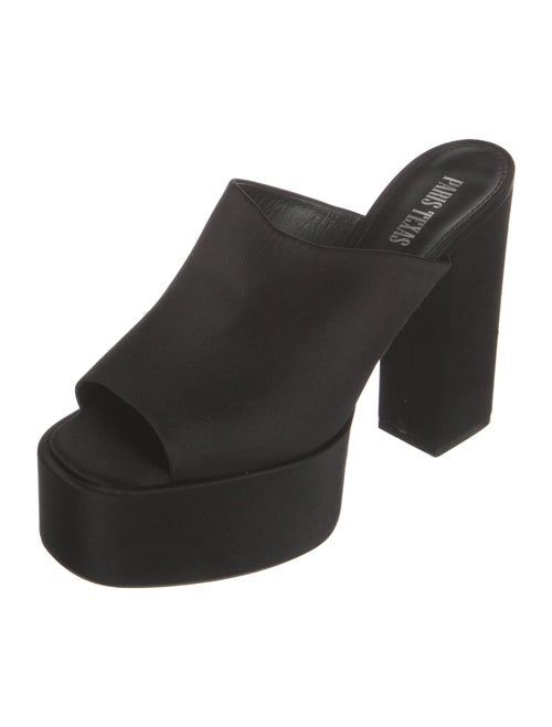 Paris Texas Satin Slides