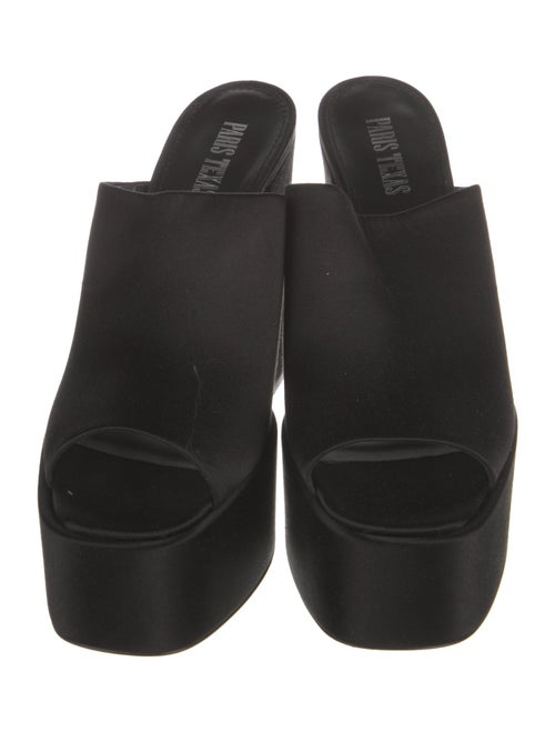 Paris Texas Satin Slides