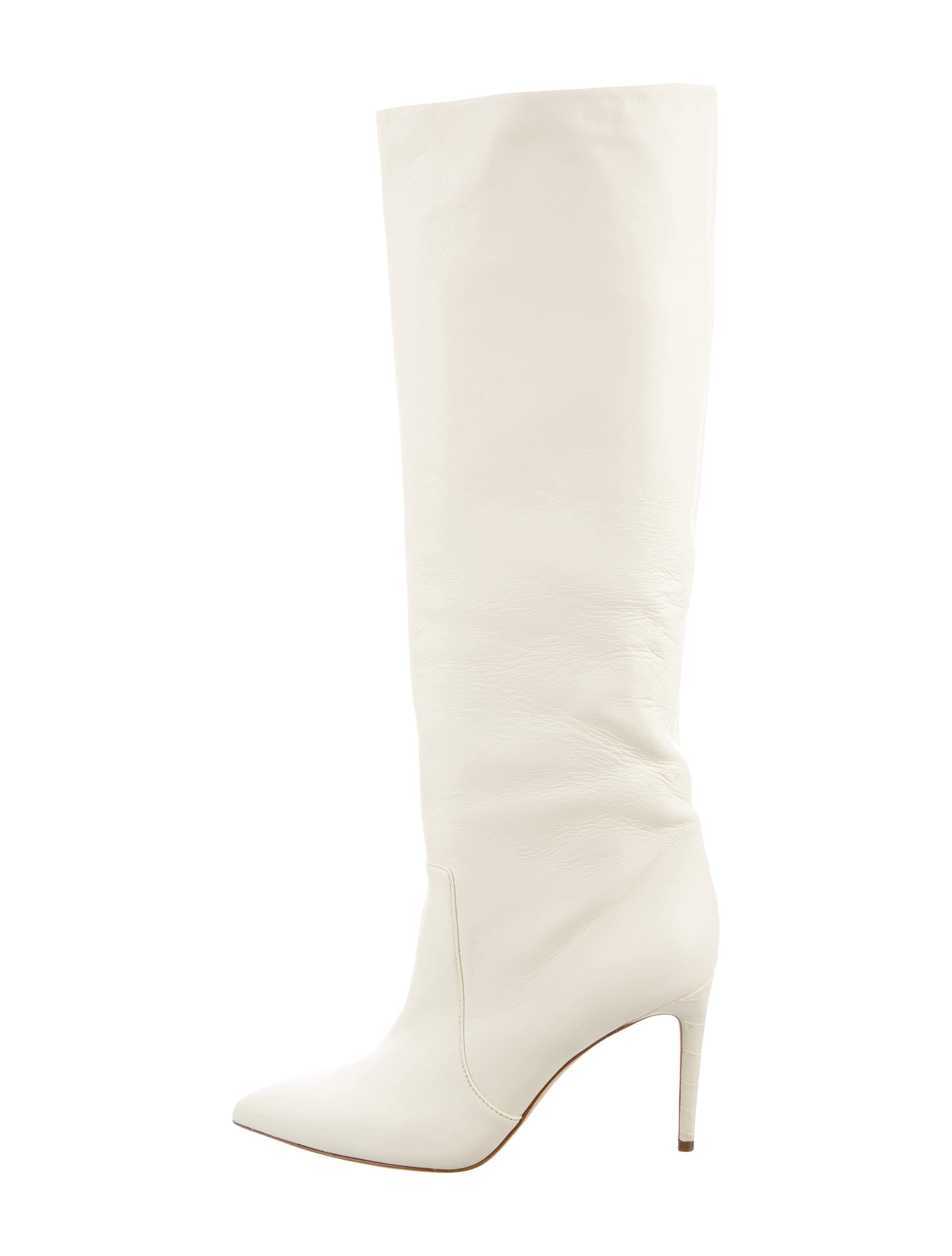 Paris Texas Leather Boots Neutrals Boots, Shoes WPART26383 The