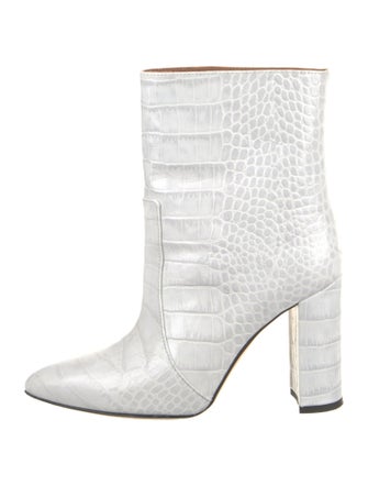 Paris Texas Embossed Leather Animal Print Boots