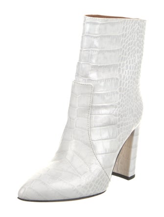 Paris Texas Embossed Leather Animal Print Boots